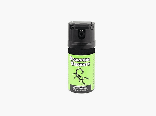 Spray al Gas CS Scorpion Security 40ml Getto Ampio