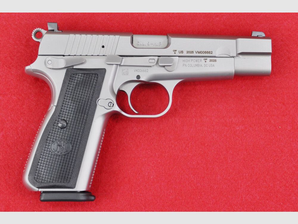 FN FN High Power 9mm Luger Stainless *Neues Modell*, Bild 3 von 3