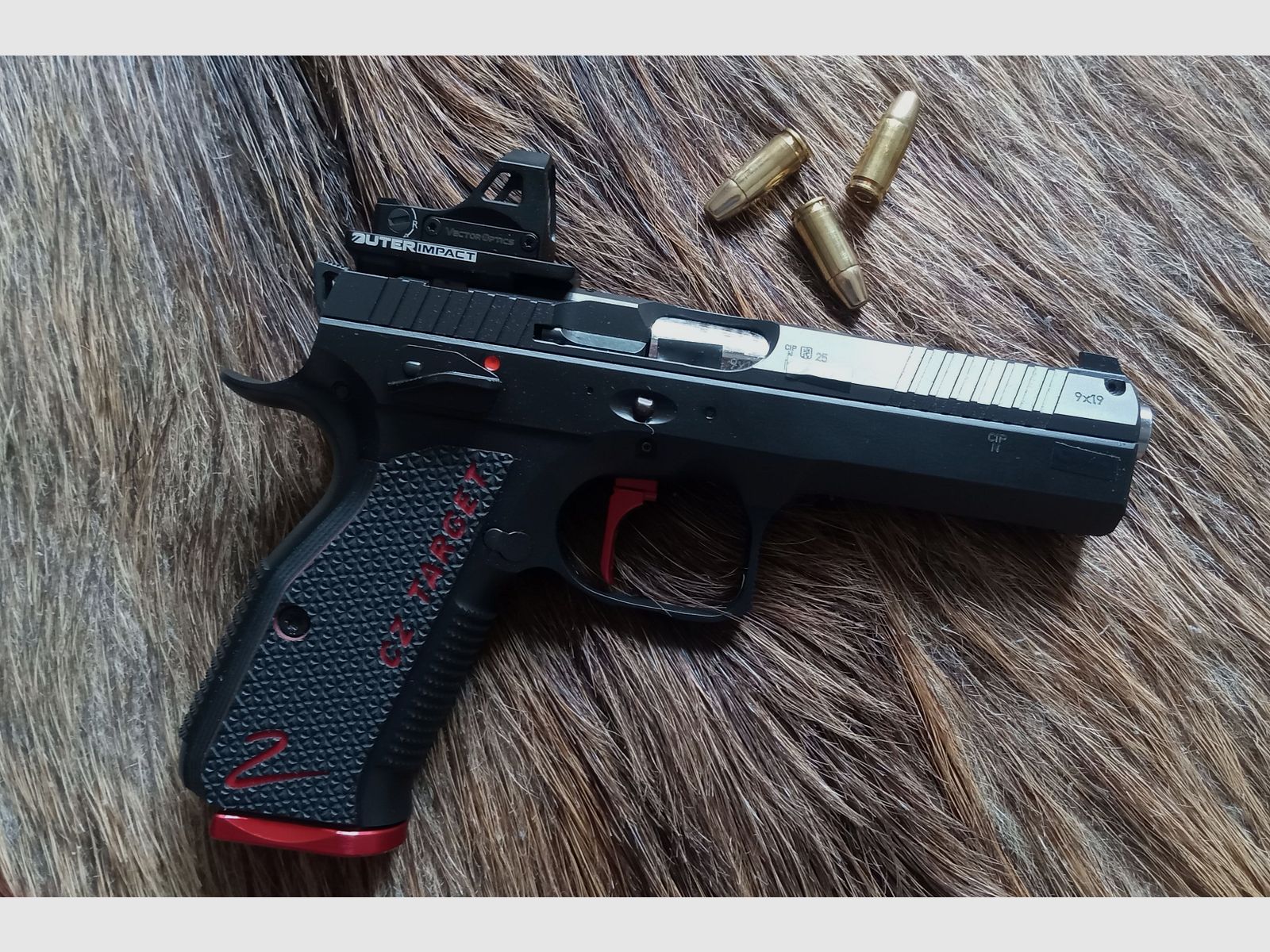 CZ 75 SHADOW 2 TARGET OU 3 MOA °°°°°°°°°°°°°°°°°°°°°°°°°°°°° 