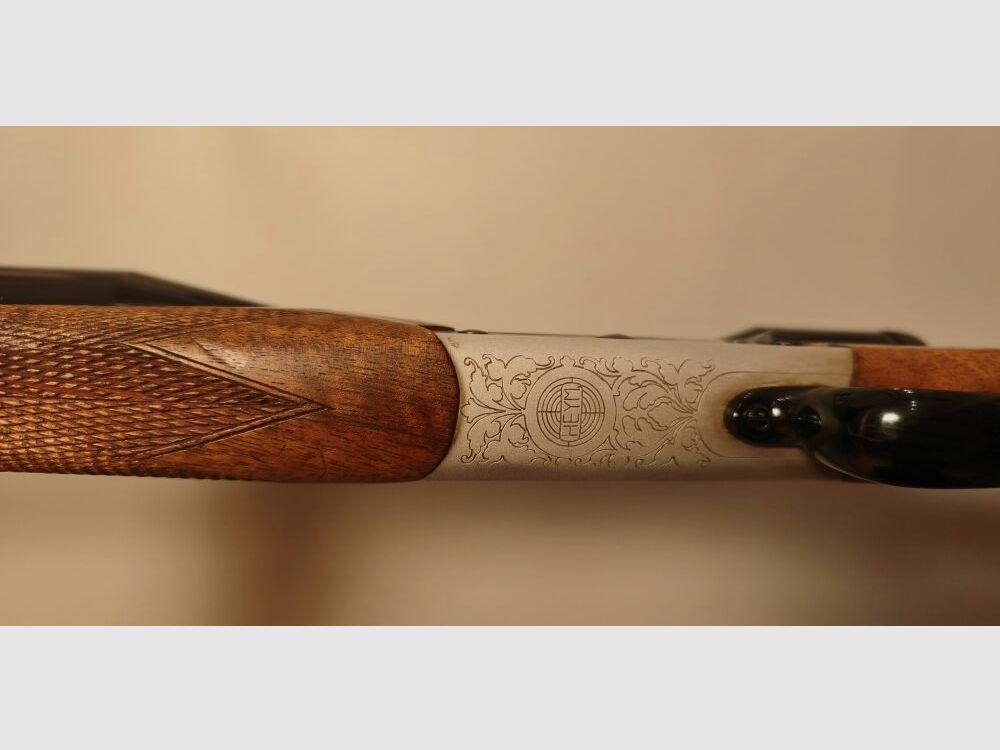 Heym 22S BBF Bockbüchsflinte .222RemMag 16/70 mit Swarovski 8x56 Zielfernro .222RemMag;16/70