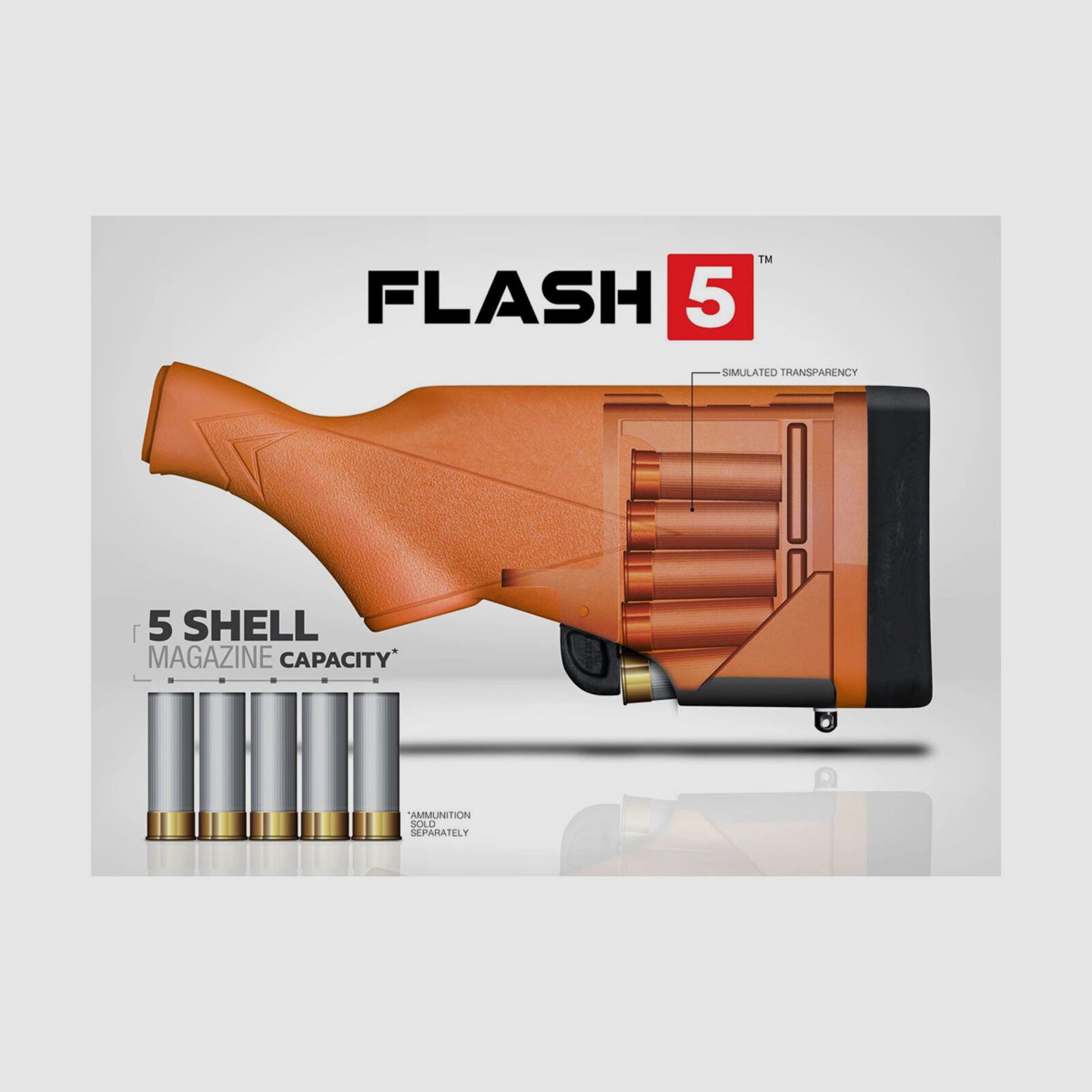 TactaLoad	 Schaft Flash-5 Mossberg 500-Mav88 12GA