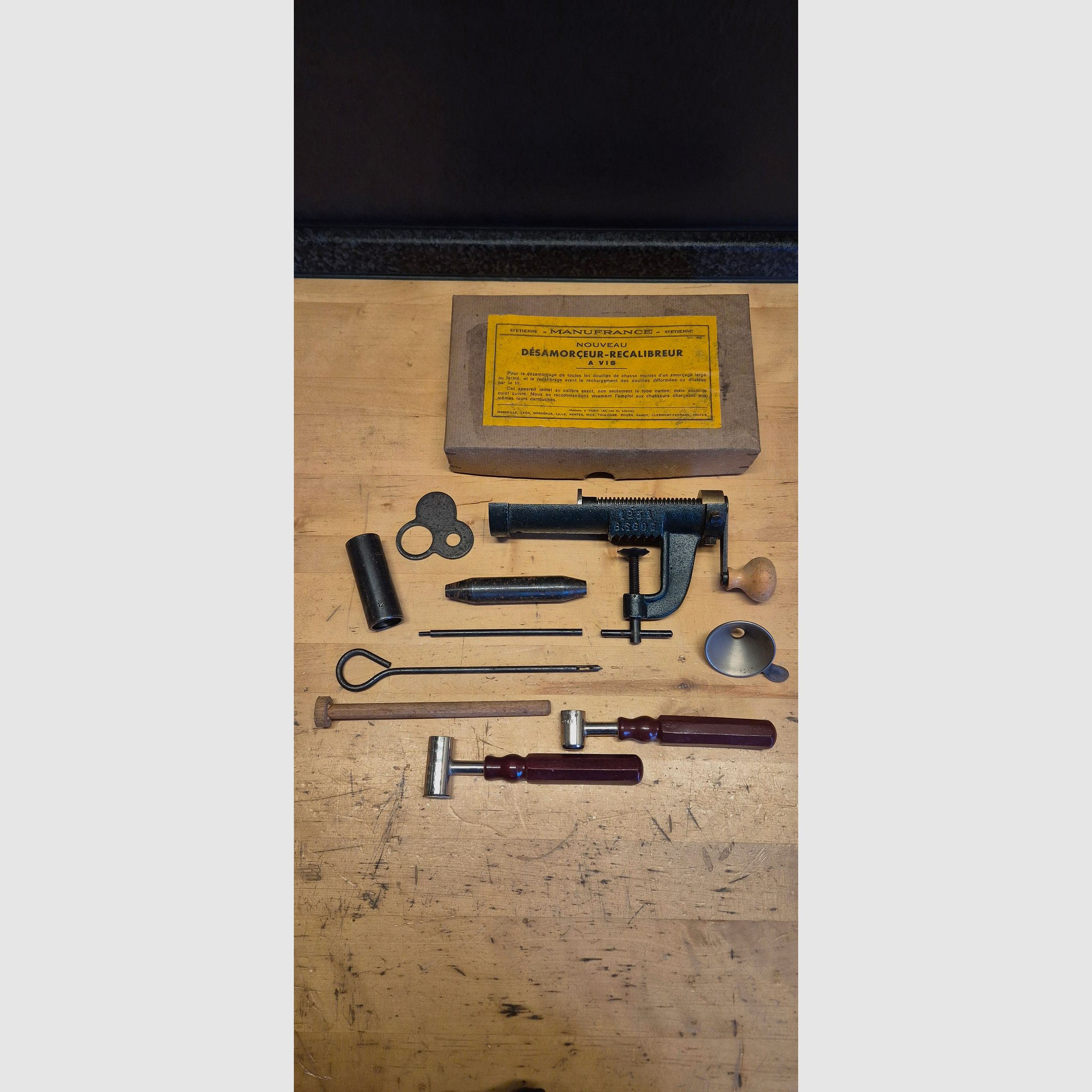 Désamorceur-Recalibreur (Entzünder + Kalibriergerät) Kal. 12