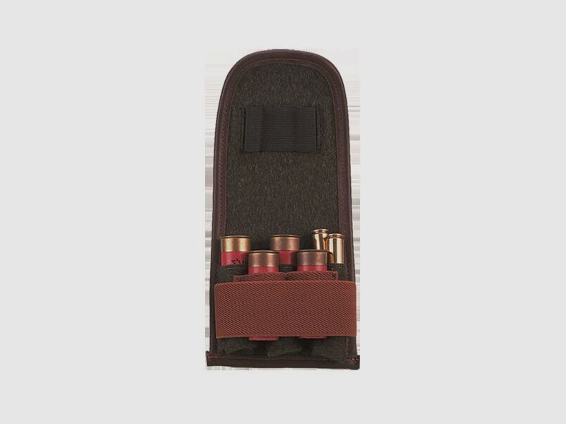Fritzmann FRI Patr.Etui aus Loden 4Schrot/2Kugelpatronen