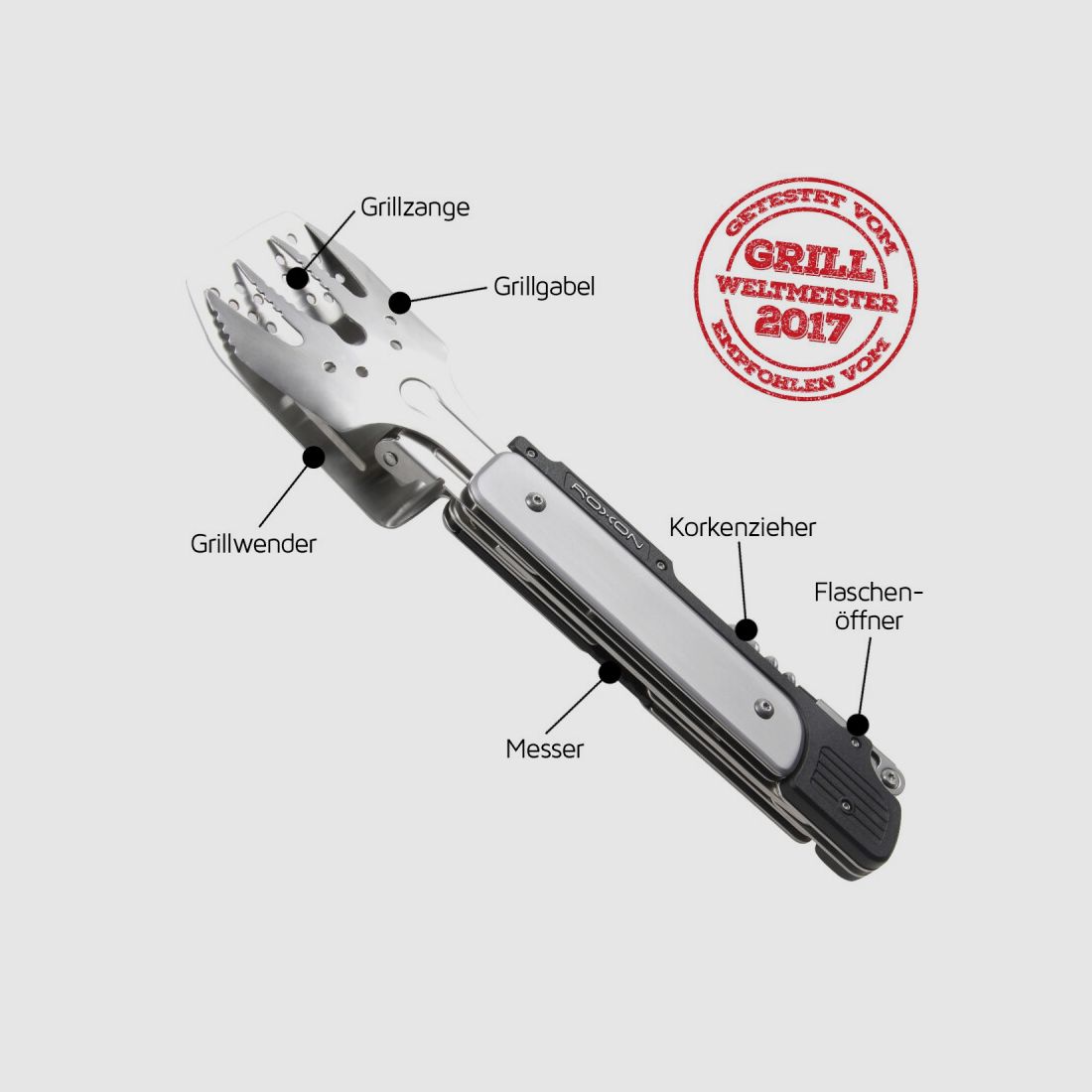 Roxon BBQ Tool 6in1, Bild 2 von 3