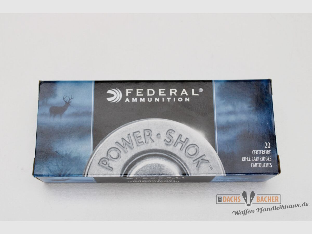 Federal .222 Rem Power Shok 50gr. Soft Point 20 Schuß