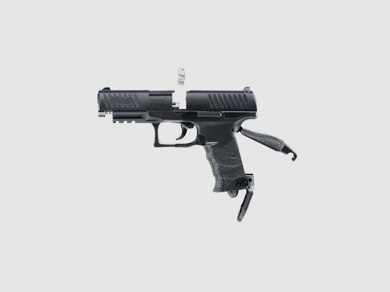 Walther PPQ 4,5mm (.177) schwarz Luftpistole, Bild 3 von 4
