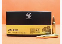 RWS Patrone .223Rem RWS 69grs HPBT (2411868) VE 20 Patronen (Target Elite Plus)/ 4,5g Hohlspitz-Match
