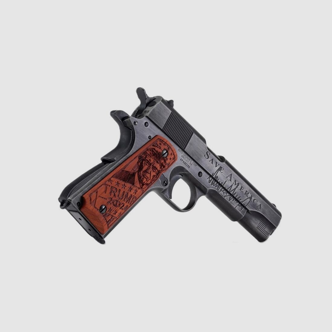 Auto-Ordnance 1911A1 Trump 5″ Salva América .45 ACP