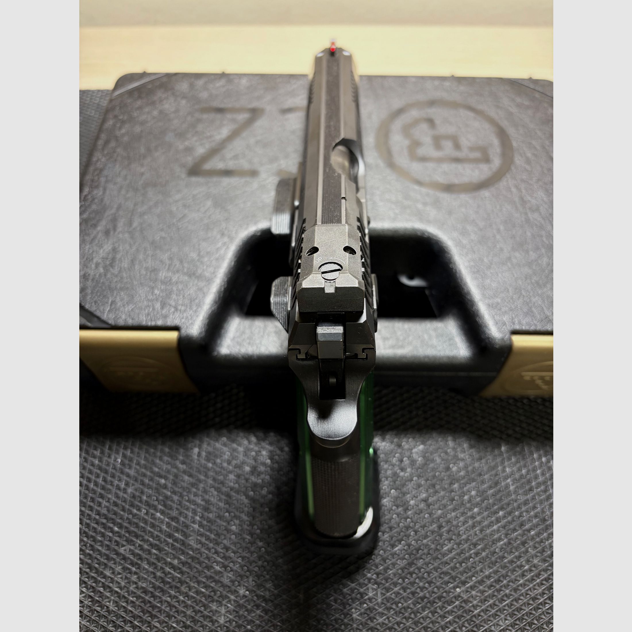 CZ 75 Tactical Sports II — Racing Green — Very good condition — 4 magazines + bag & spring set