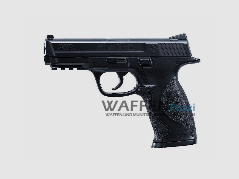 Pistolet CO2 Smith & Wesson M&P40 4,5 mm BB, bleui