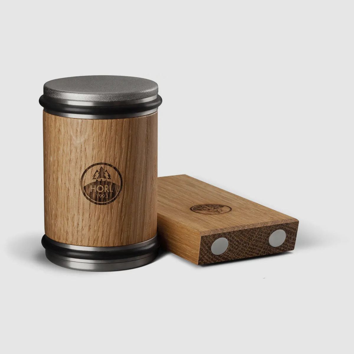 HORL Rollschleifer Eiche & Magnetschleiflehre (RSE-SET)