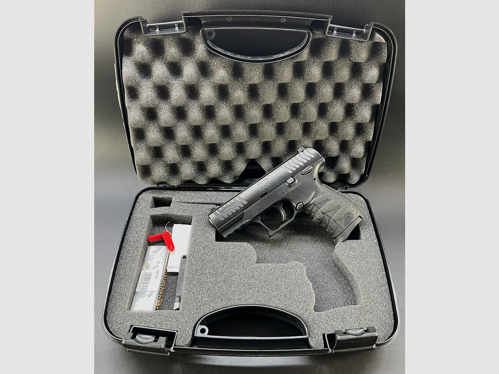 Broń pokazowa Carl Walther CCP 9x19 CZARNY, 3,54"LL; Magazynek 8-RD, zdjęcie 1 z 7