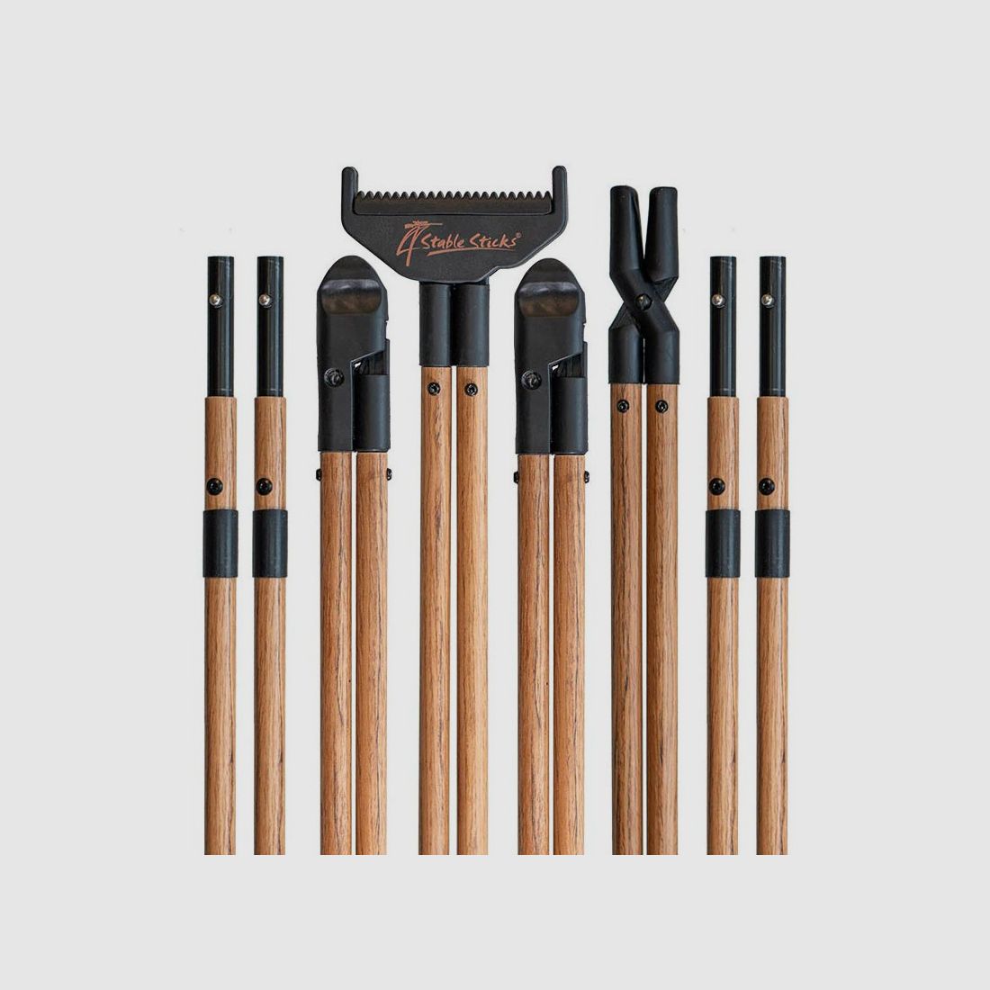 Schietsteun 4STABLESTICKS Ultimate Wood, afbeelding 2 van 3