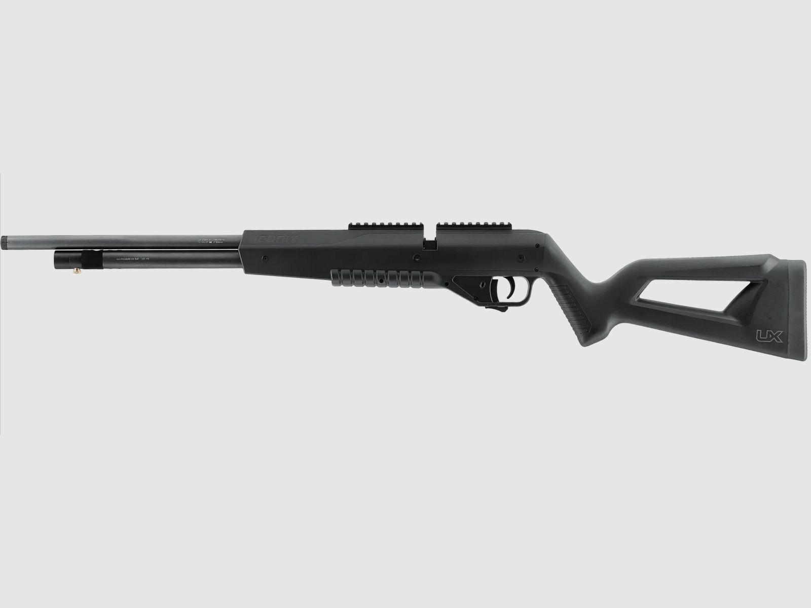 Umarex 2.4320 UX Iconix Druckluftwaffe Diabolo BLK 4,5mm (.177) P PCP <7,5J 10 R