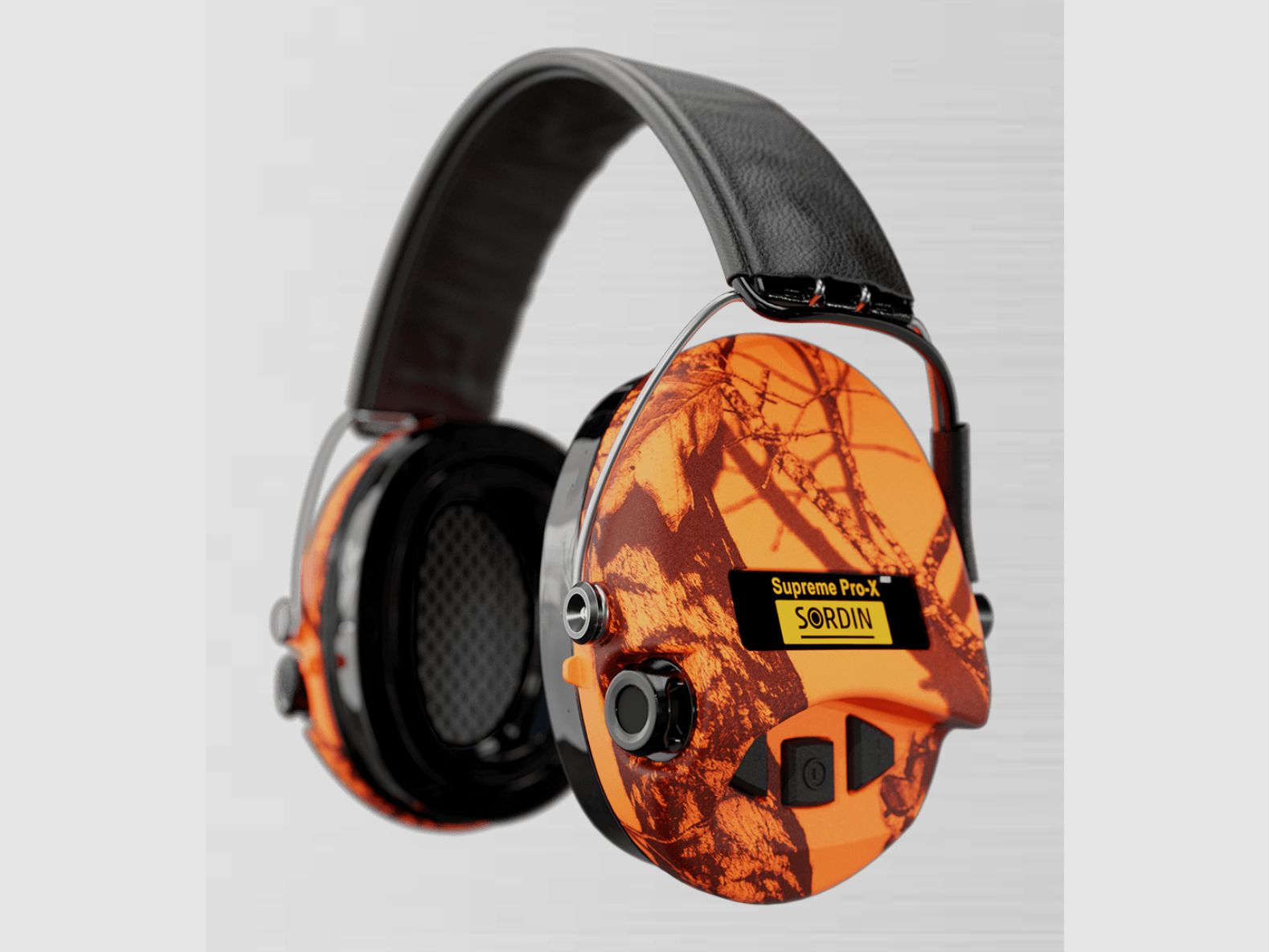 Sordin 75302-X-09-S Elektronischer Gehörschutz Supreme Orange Camo Pro X LED Headband