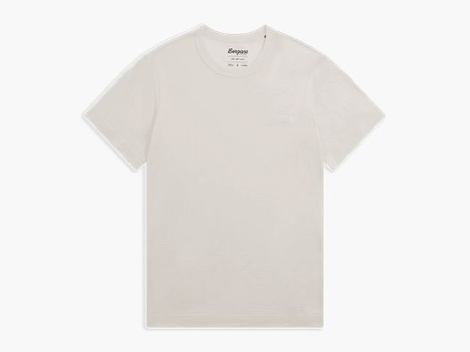 Bergans Logo Merino Tee Women Vanilla White L