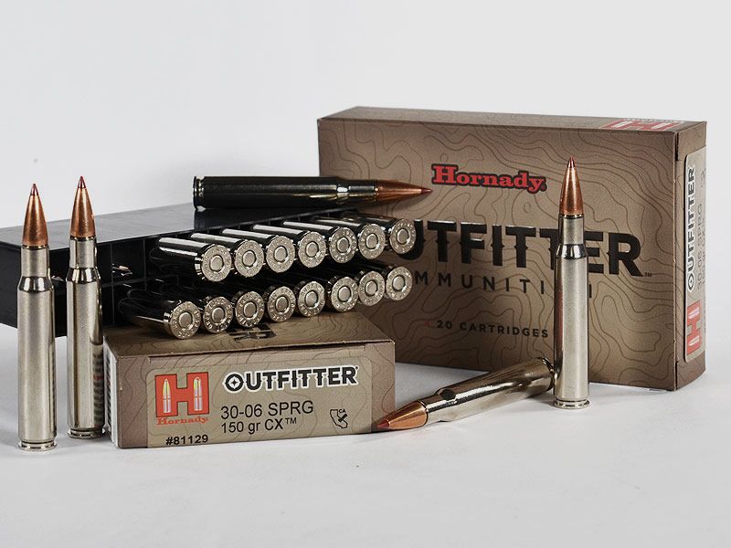 Hornady OUTFITTER CX .30-06 Spr. 150 grs 1 paquet (20 coups à 2,695 €*)