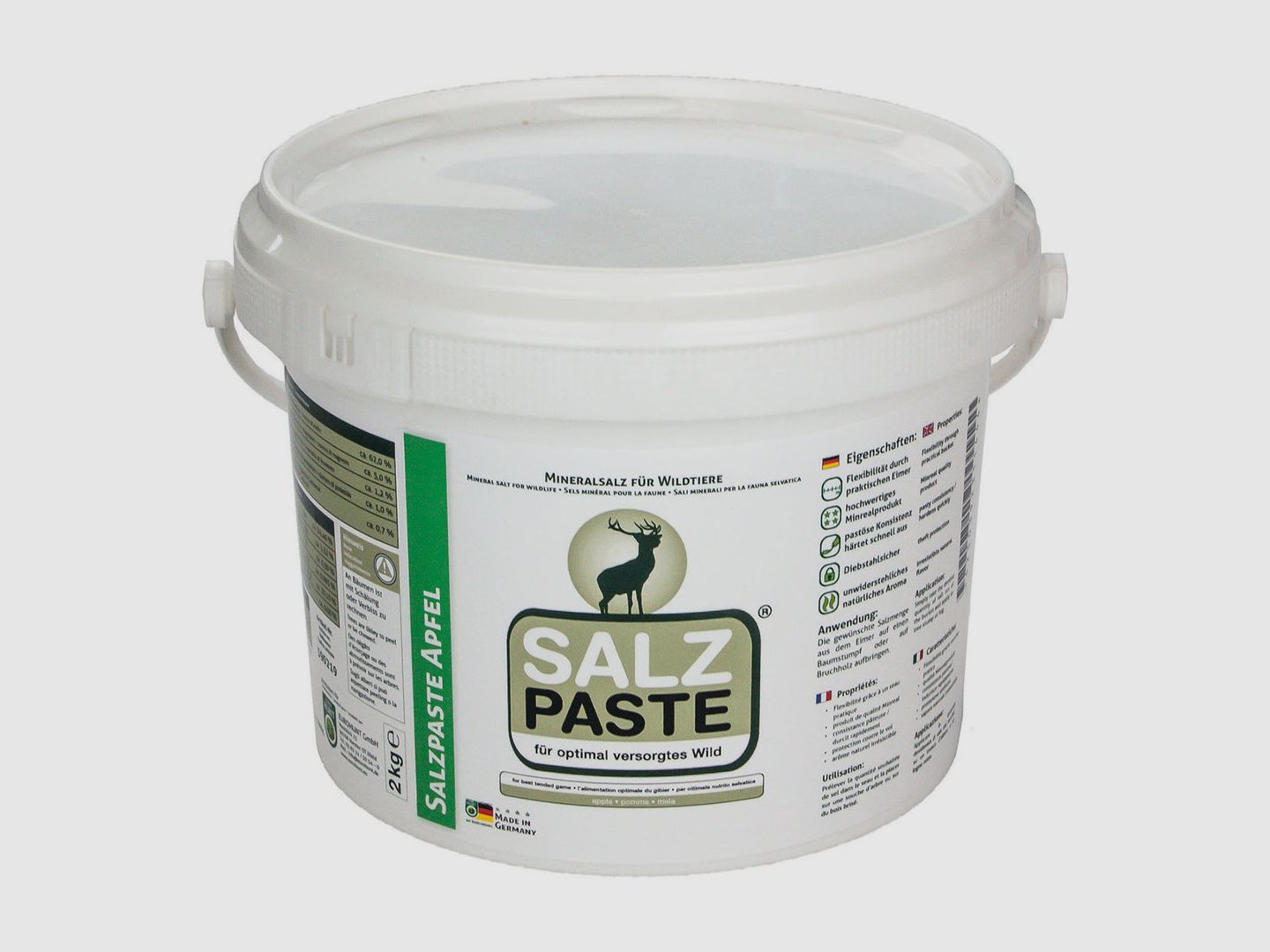 Salzpaste Apfel 2 kg Eimer