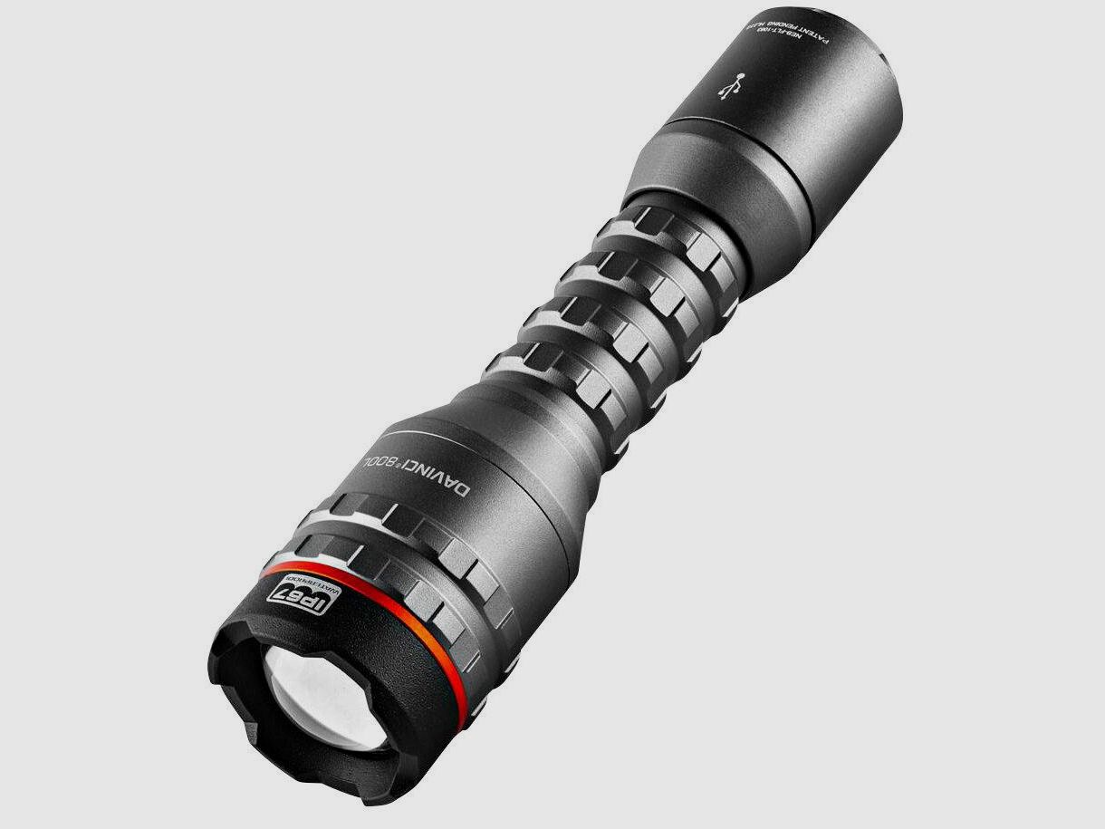 LED Taschenlampe Davinci (max. 800 Lumen)