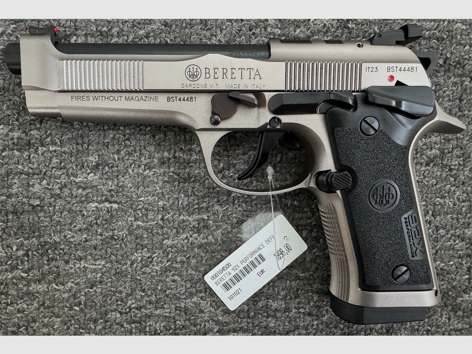 Beretta 92X  Performance Defensive RDO 9mm Luger - Neuwaffe