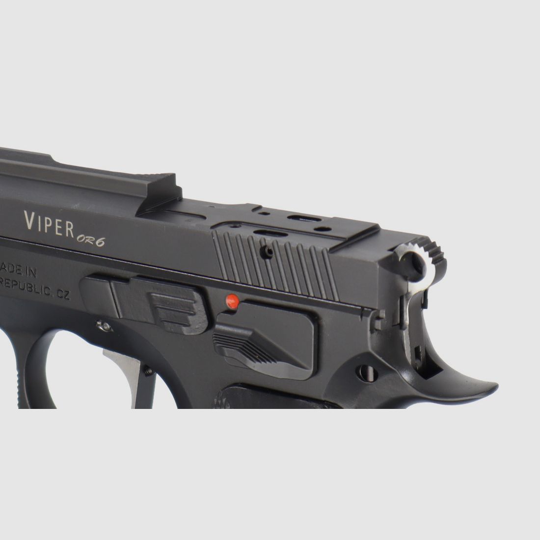 Pistola Oschatz CZ75 Viper de 6 pulgadas con disparador SAO - Listo para óptica -