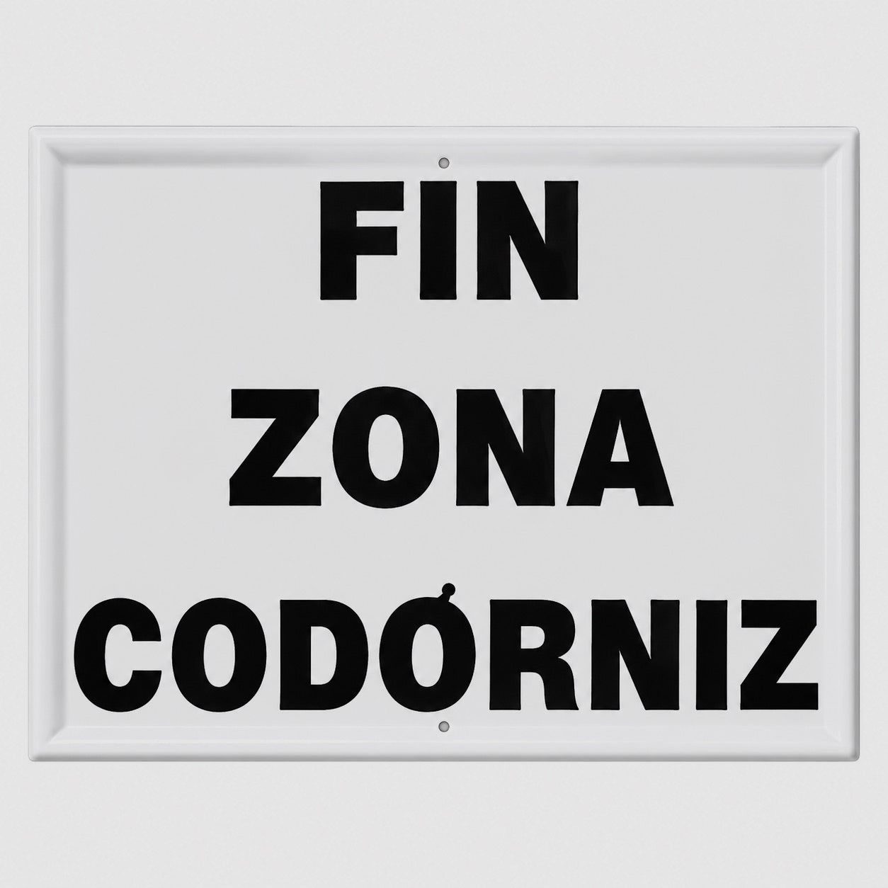 Tafel Fin Zone Wachtel Spanien 30x20 cm