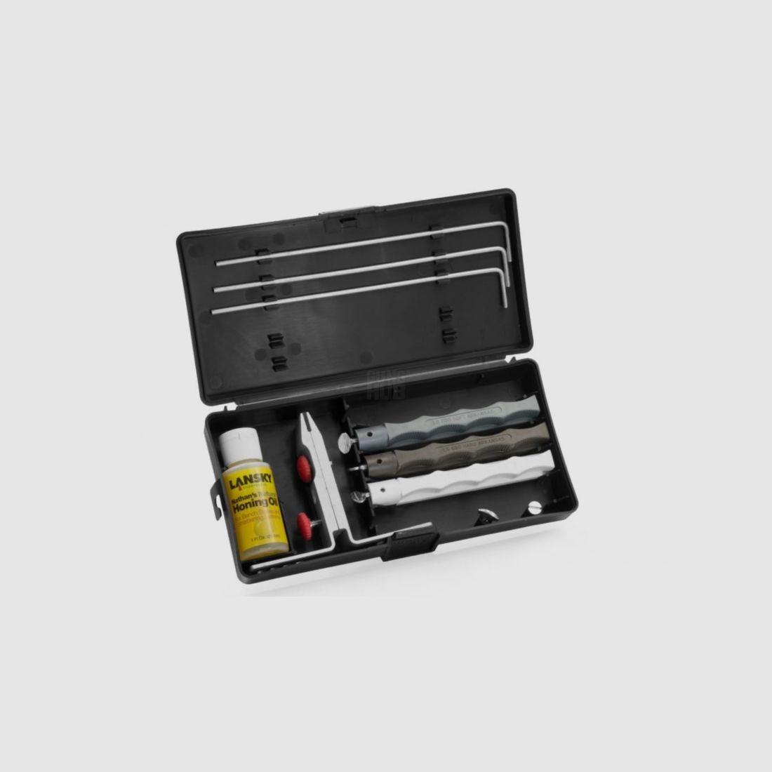 Kit d’affûtage Lansky LKNAT – 3 pierres Arkansas, image 1 sur 2