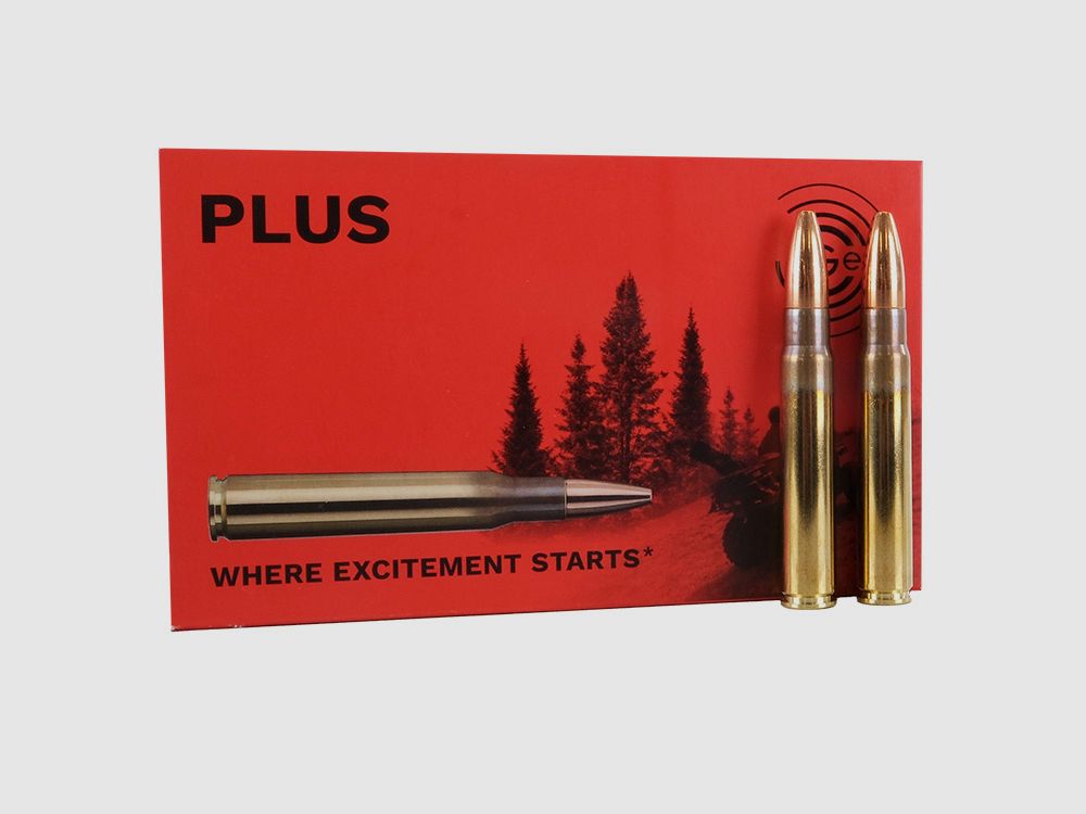 Geco 6.5x55 Plus 10.1g/156grs rifle cartridges