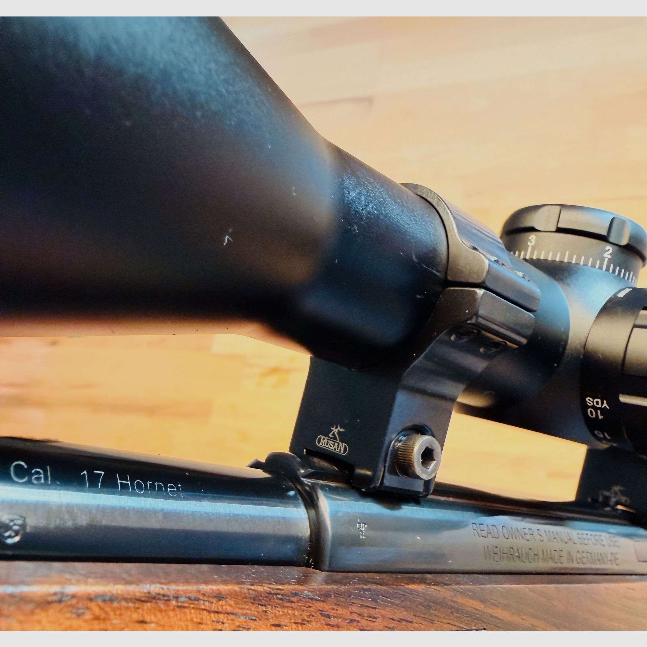 Weihrauch HW 66 AS .17 Hornet Varmint rifle