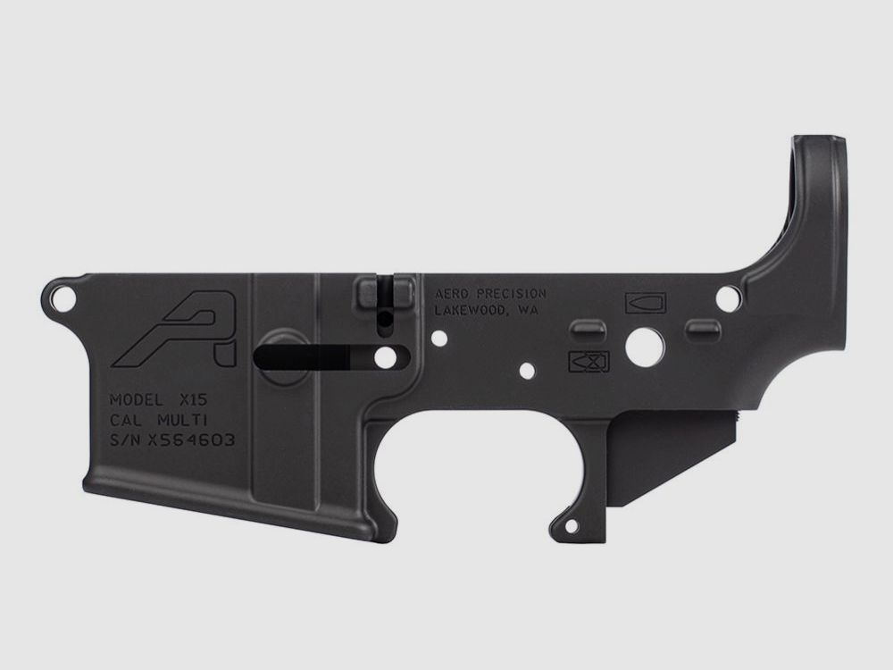 AERO PRECISION AR15 GEN 2 Stripped Lower Receiver BLK, immagine 1 di 6