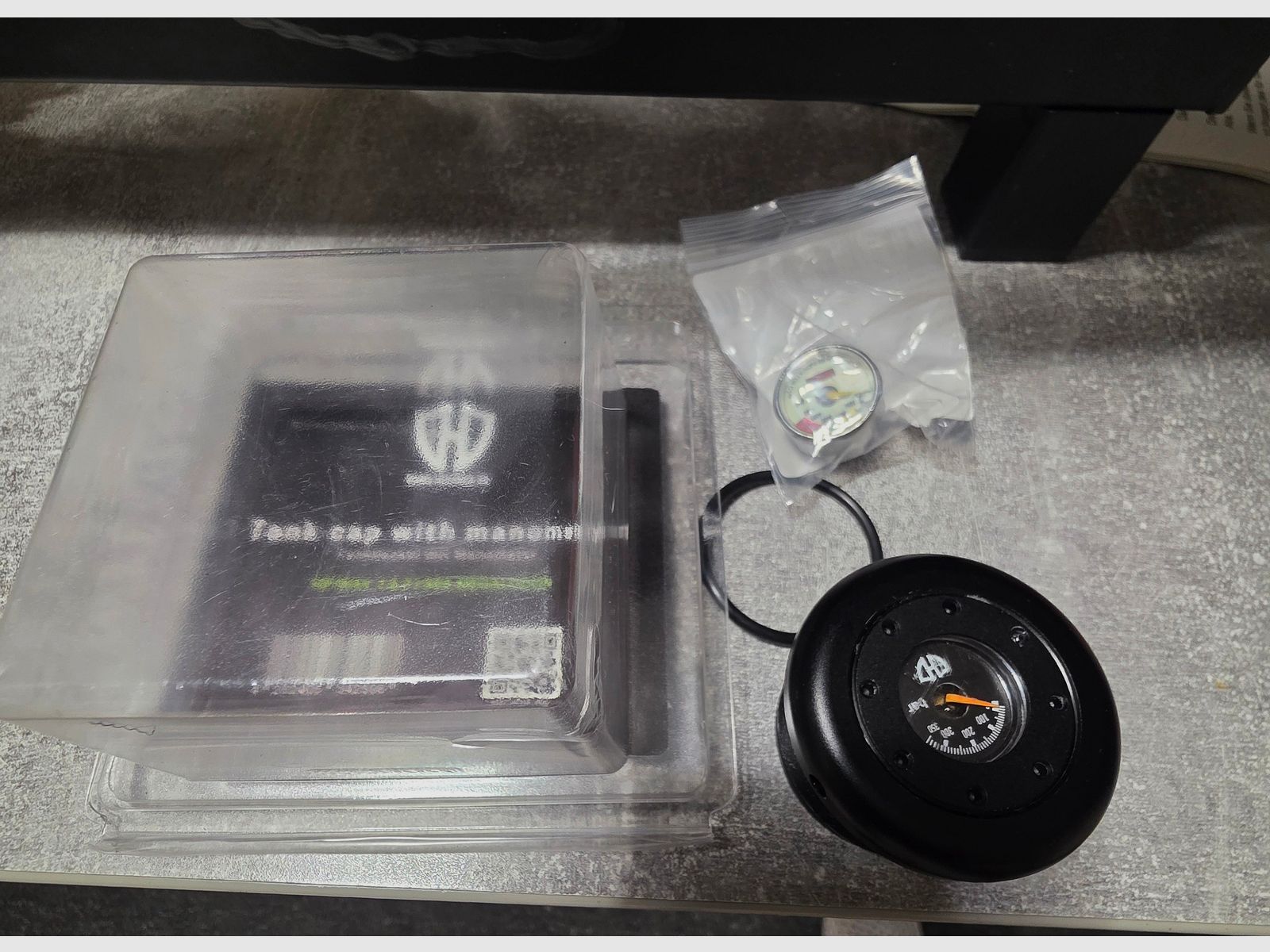 Manometer with cover for HP-Max MK2