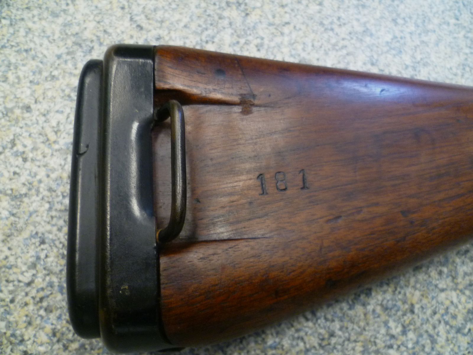Carabina Jungle Enfield No. 5 MK I - Conversión a cargador único