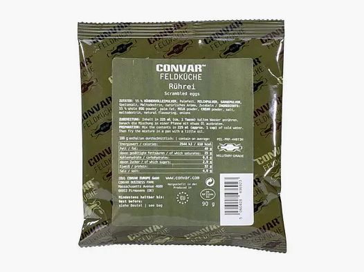 Convar-7 Convar-7 Feldküche Rührei