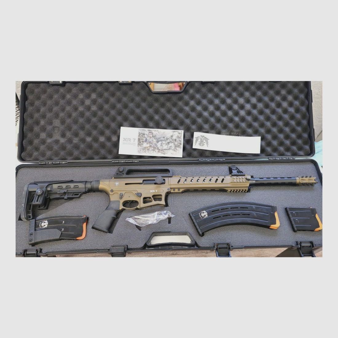 Huglu Huglu XR-7 halbaut. Flinte 12/76 BRONZE