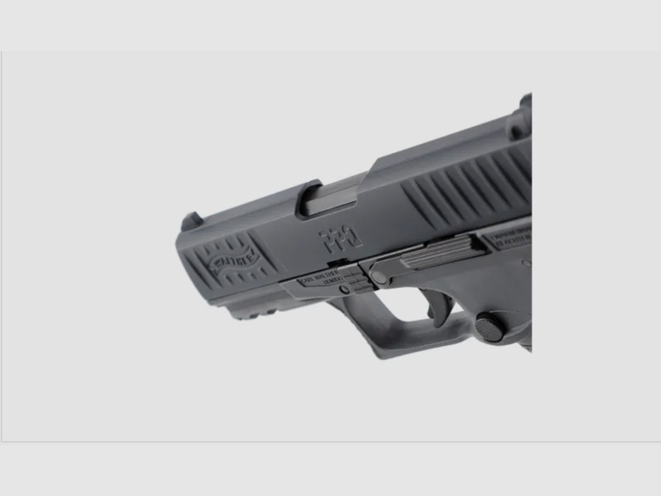 Umarex 310.02.09 Walther PPQ M2 9 mm P.A.K., Tungsten Gray