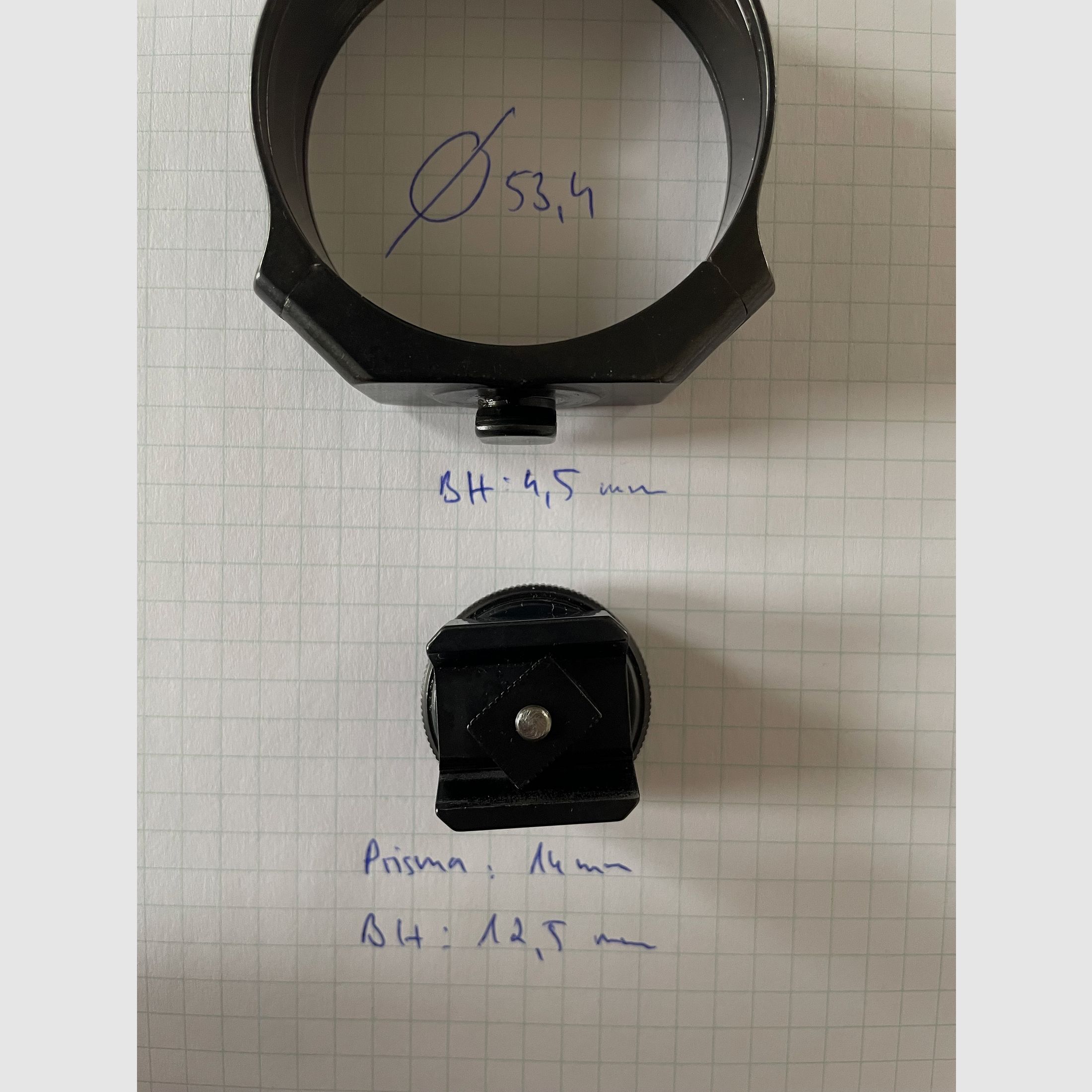 Schwenkmontage für Zeiss Zielfernrohr Diavari 48