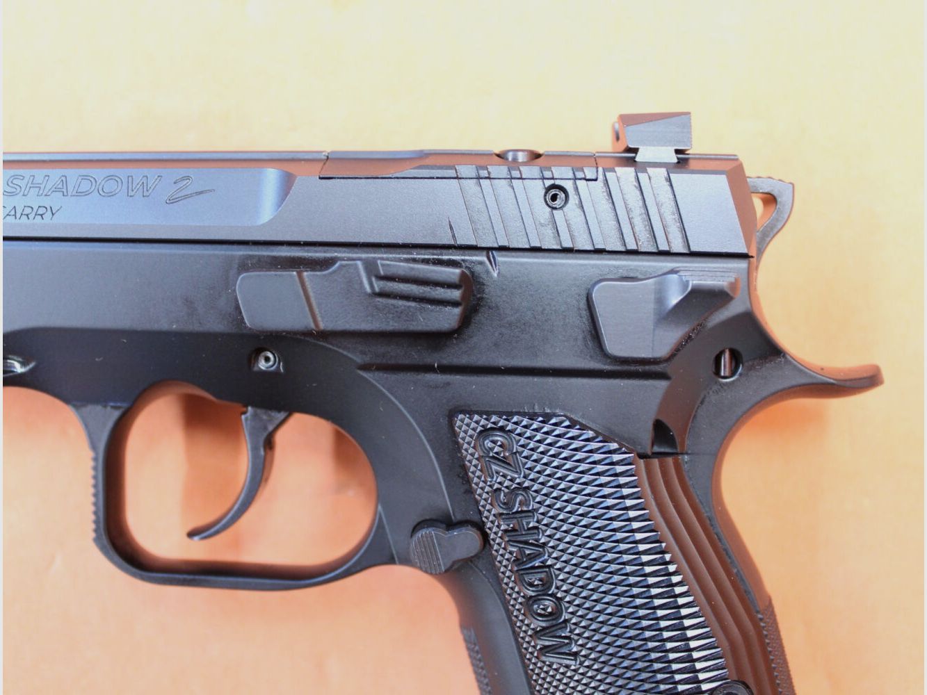 CZUB Ha.Pistole 9mmLuger CZUB CZ SHADOW2 CARRY OR Optics Rady 101mm Lauf/ für Red Dot Sight CZ75