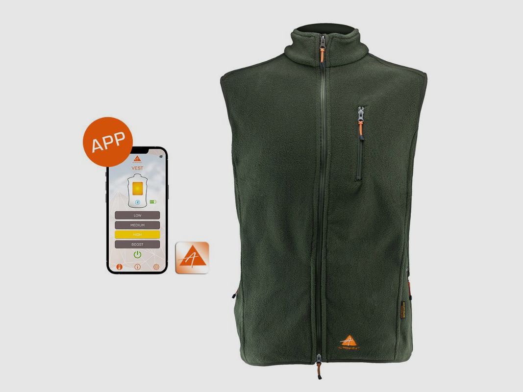 Alpenheat FireVest APP podgrzewana polarowa kamizelka, zdjęcie 2 z 20
