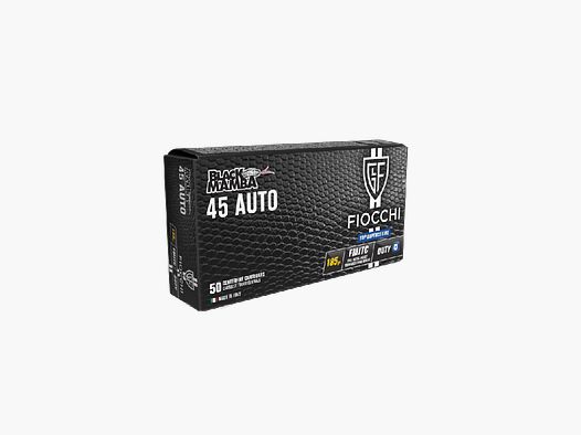 FIOCCHI PATRONY 45ACP BLACK 185 GR