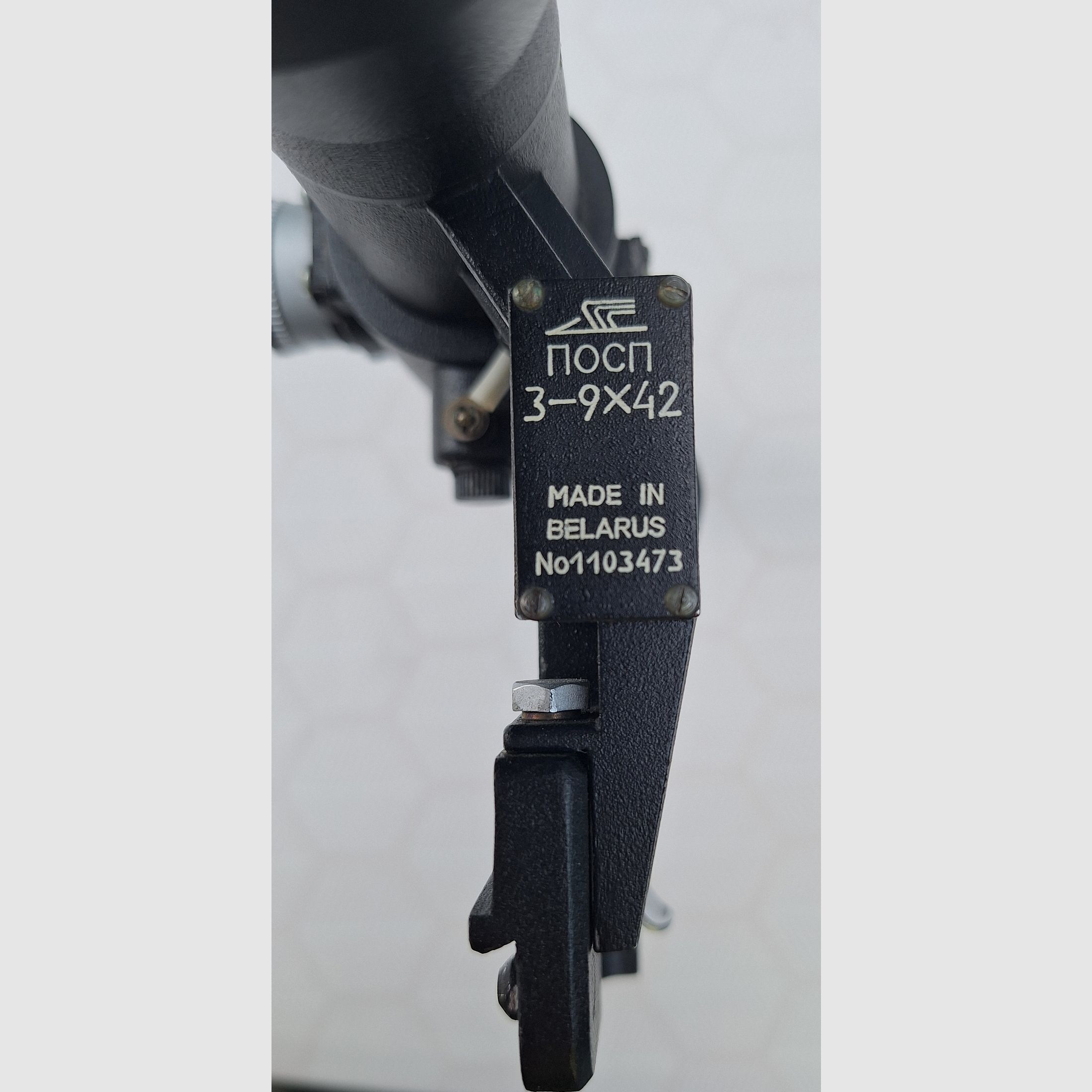 Zielfernrohr POSP 3-9x42 für SVD Dragunov Dragunow SWD oder AK 47 74 und Clone, Bild 4 von 4