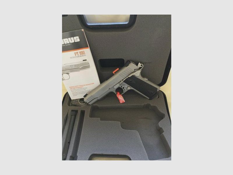 Taurus PT 1911 Stainless Steel matt, Kal. .45 ACP