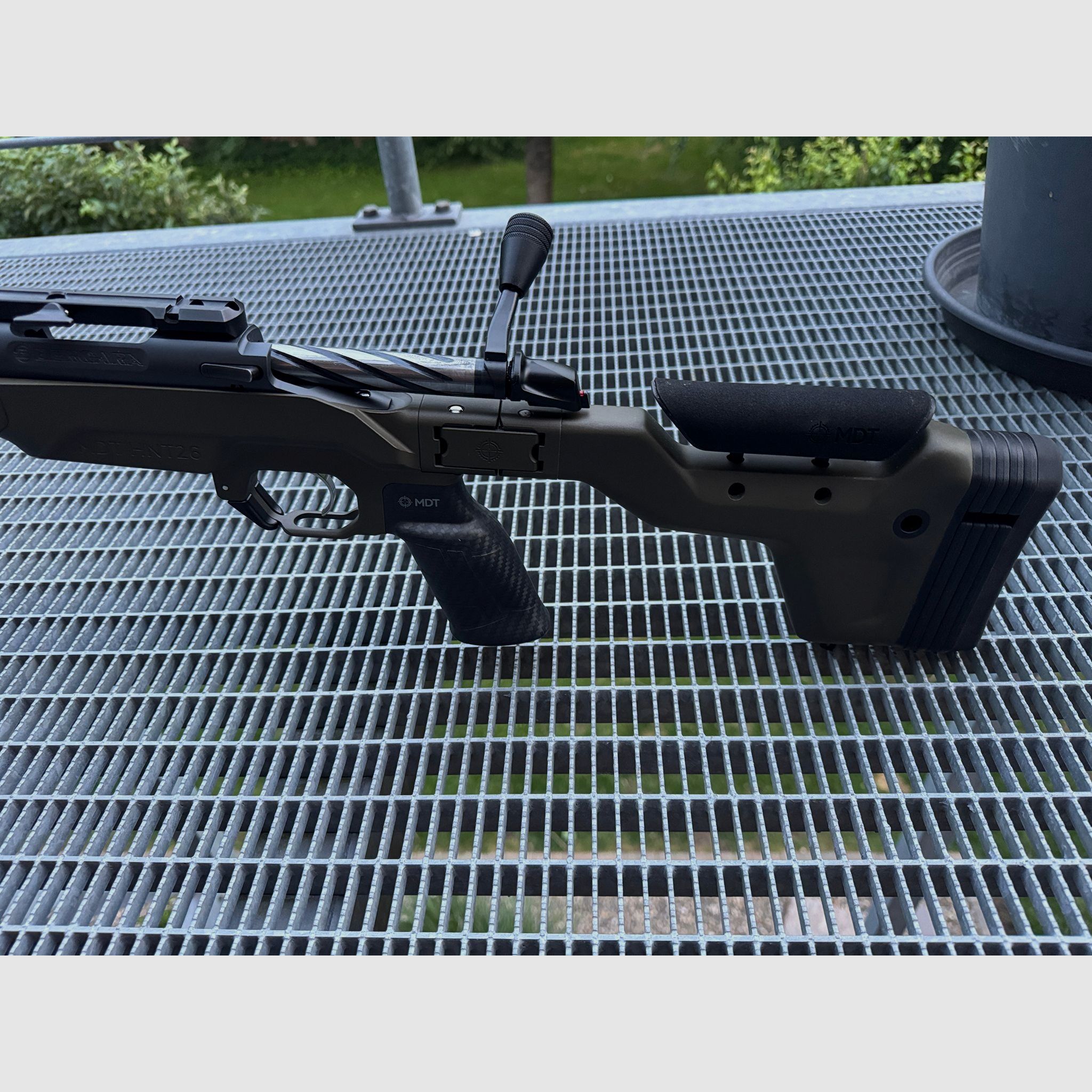 Bergara B14 im Kal. 6,5 Creedmoor mit MDT HNT 26 Carbon Hunter Klappschaft