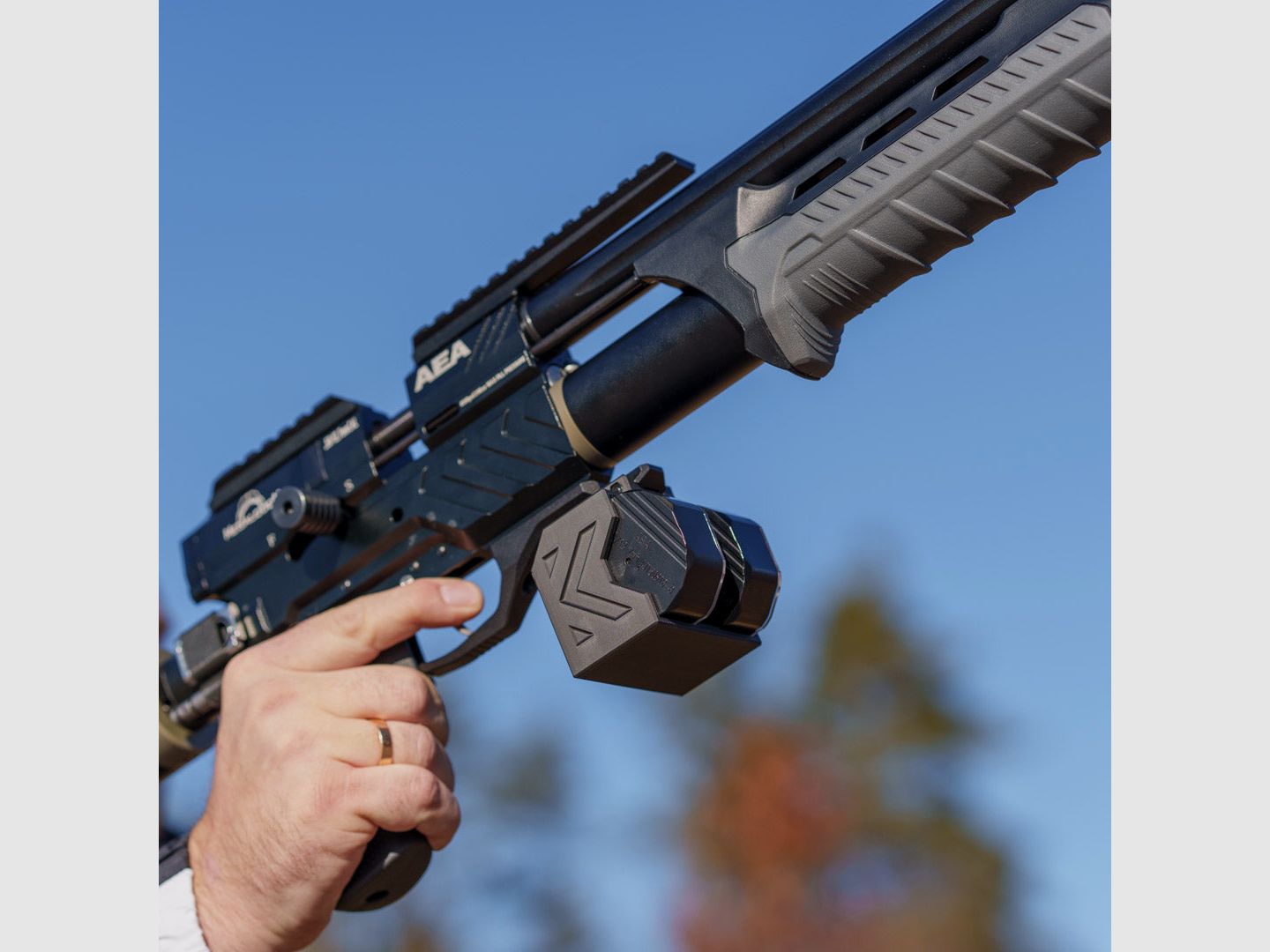 MAG HOLDER | PODWÓJNY | AEA MEGALODON 8 strzałów | Next-Level-Design