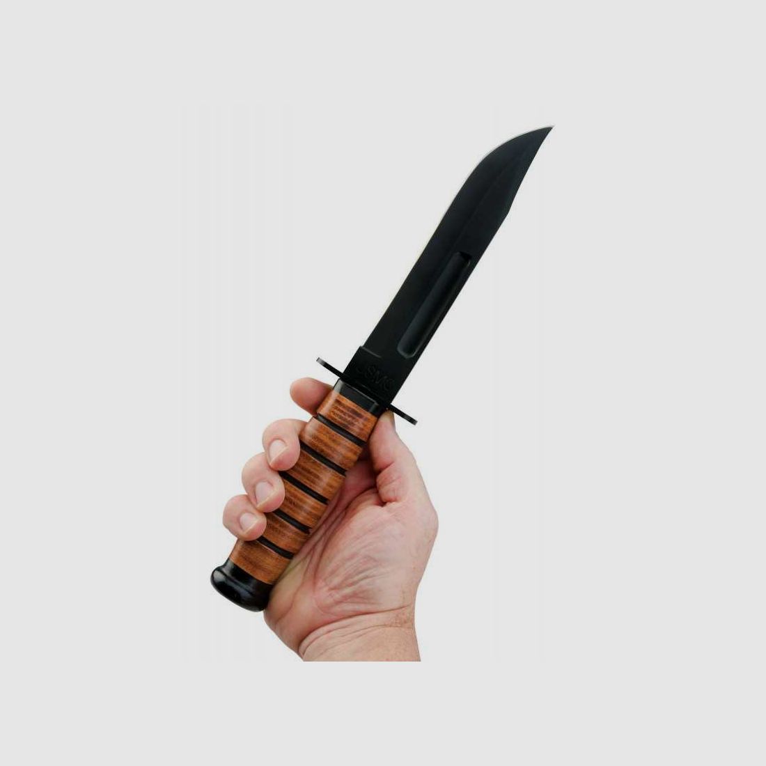 Couteau de combat USMC United Cutlery avec étui en cuir