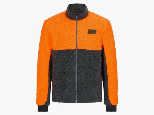 Faserpelzjacke Forst Active Herren (Orange/Grau)