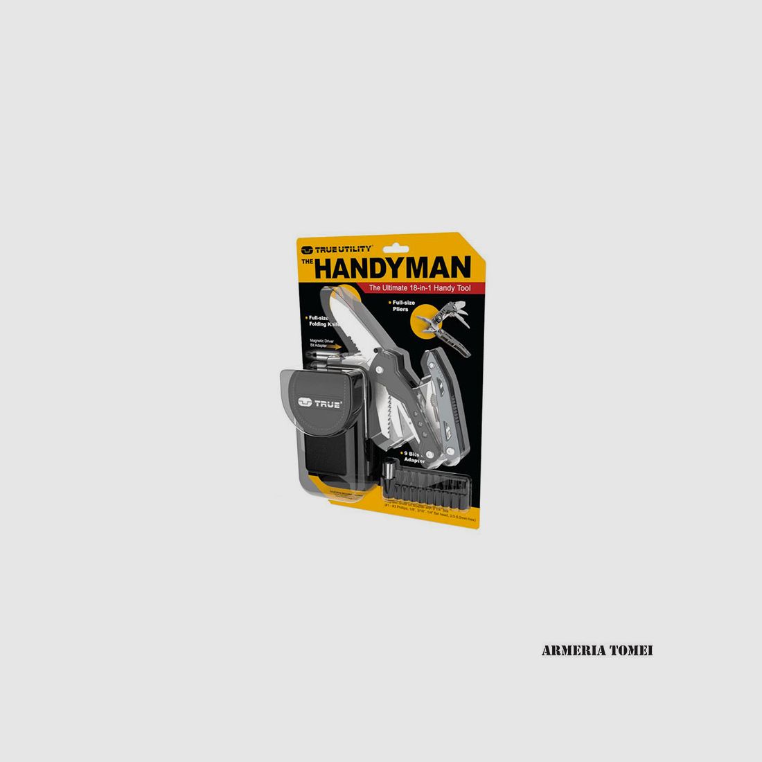 THE HANDYMAN – PINZA ULTIMATE 18-IN-1 HANDY TOOL (ACIER INOXYDABLE), image 4 sur 5