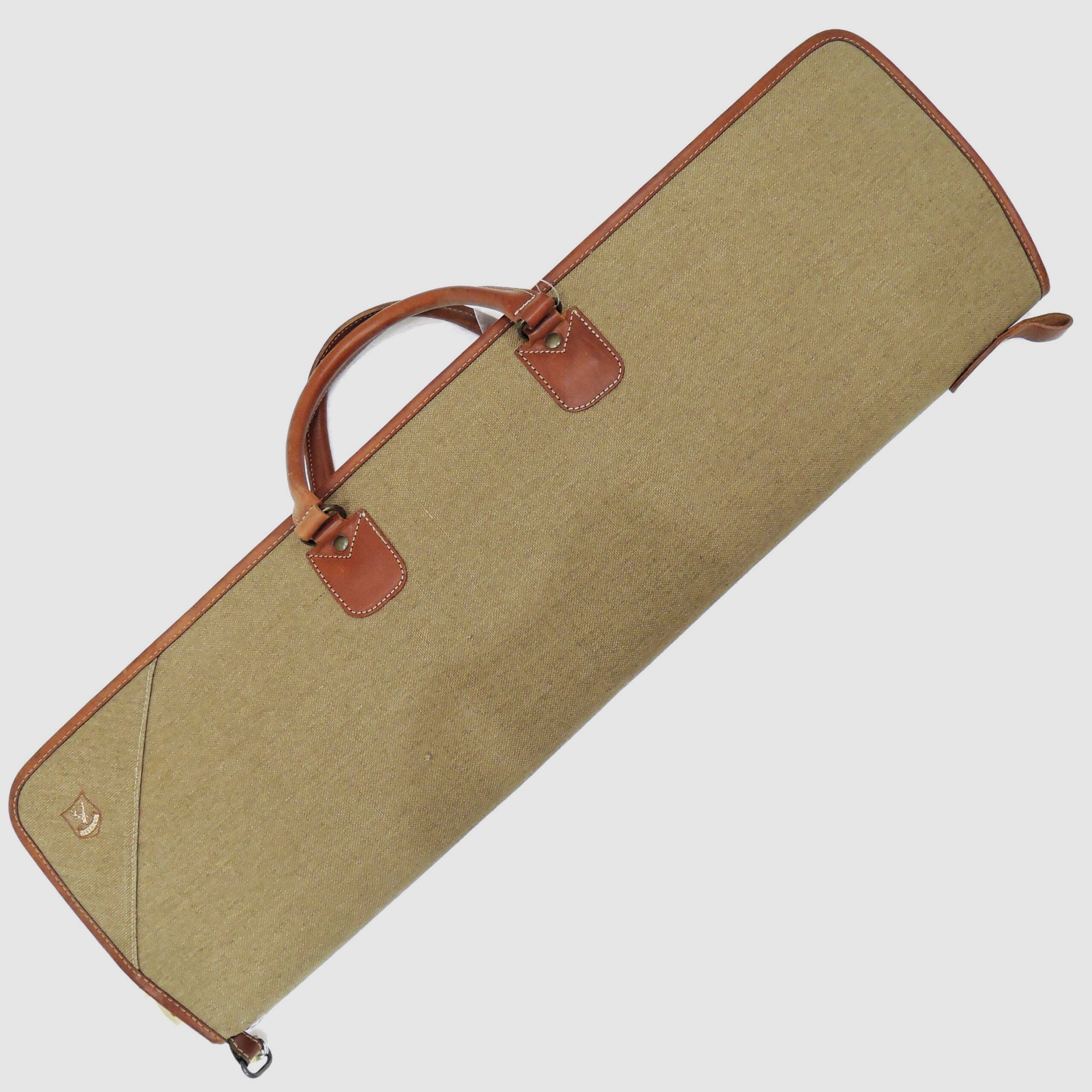 Riserva – Étui pour fusil démonté – Lin Cuir 75cm (#R6136), image 1 sur 2