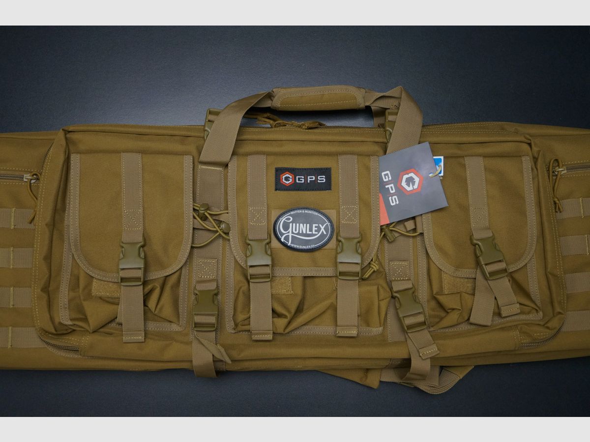 GPS Geweerzak Dubbel 107cm FDE, afbeelding 7 van 7