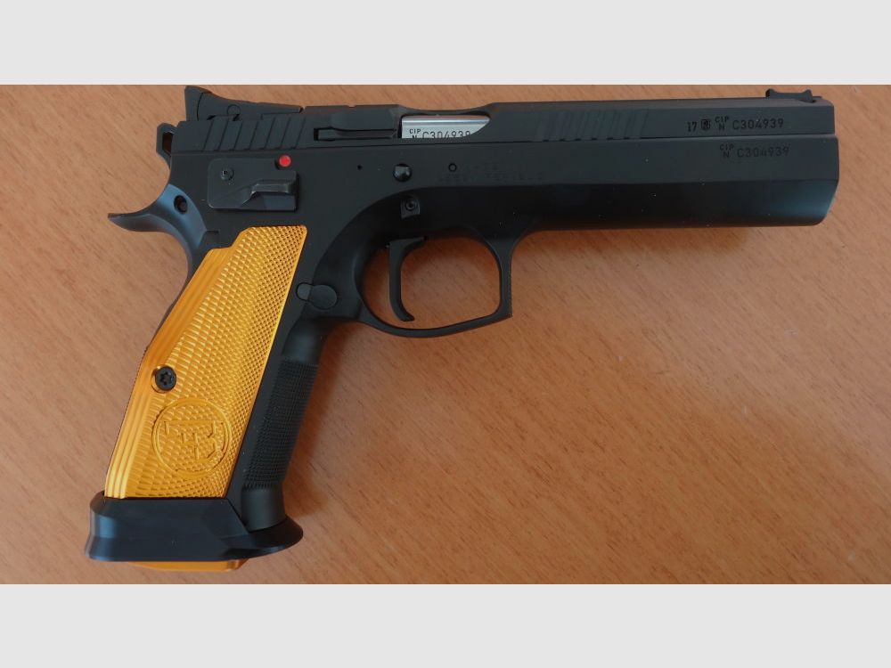 CZ-Brünner PISTOL CZ 75 TACTICAL SPORTS ORANGE, CAL. 9X19 MM