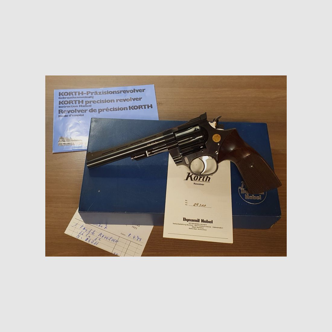 Korth Matchrevolver .22 lr